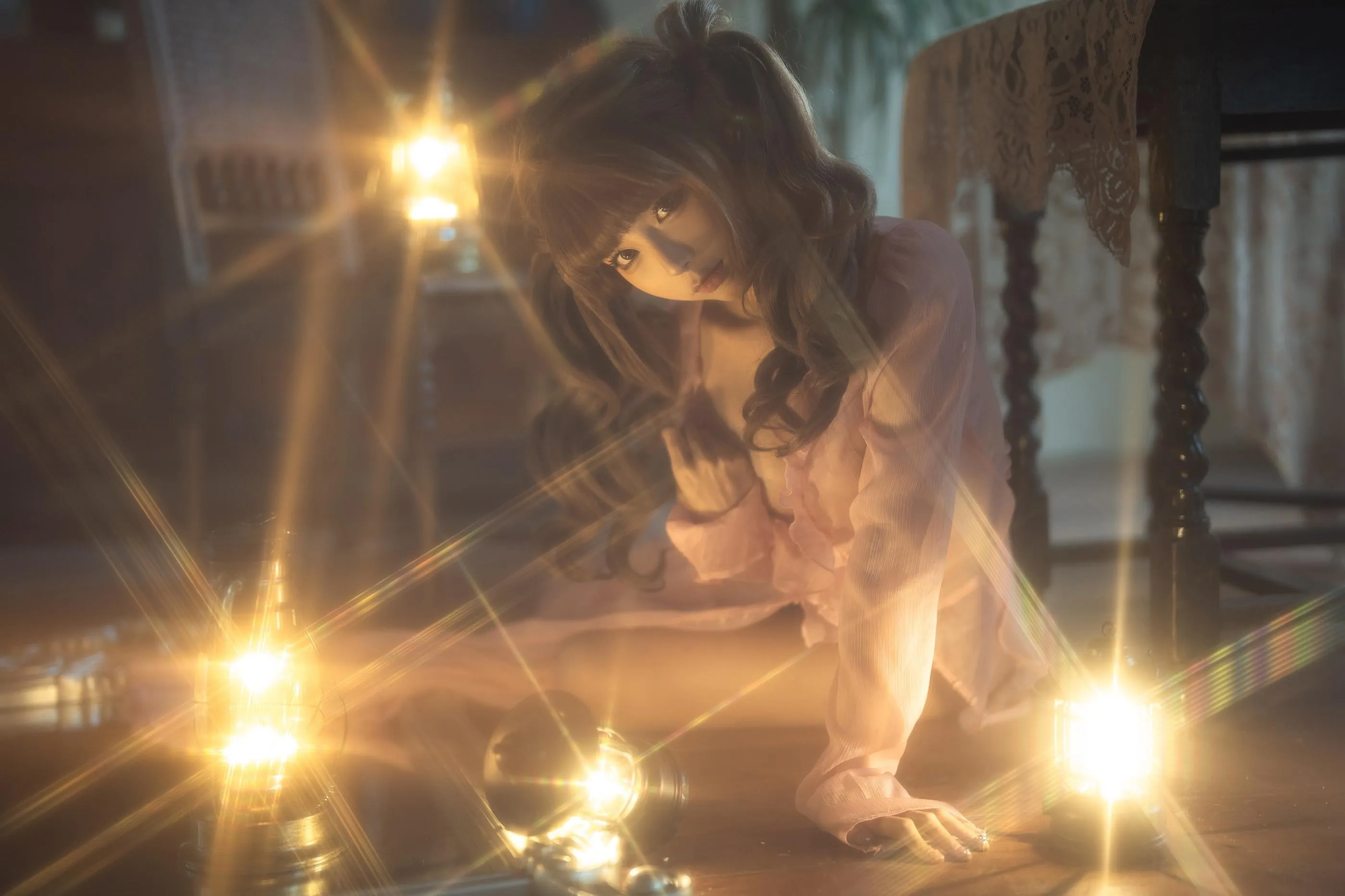 蠢沫沫 – NO.300 2024年04月合集-四月T3赠品3《是谁照亮他》完整版 [44P]插图4